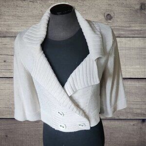 bebe White Women's Sweater